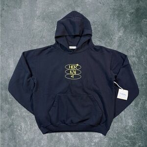 Her Kai & I Boundless In Divinity Hoodie Black Beauty Heavyweight Fleece Hoodie